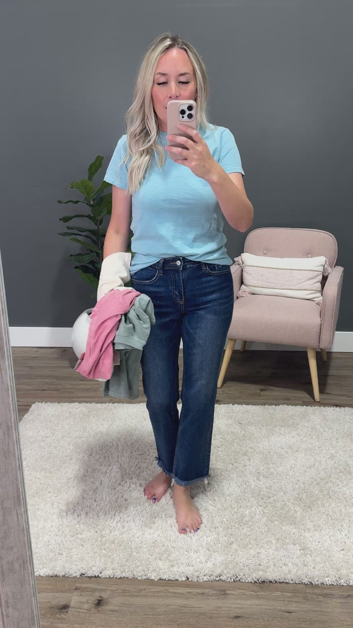 Melinda Short Sleeve Top - Dusty Rose Be Cool