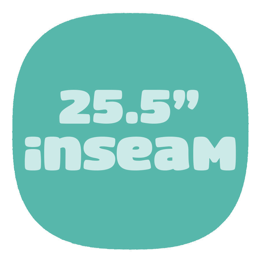 25.5" Inseam