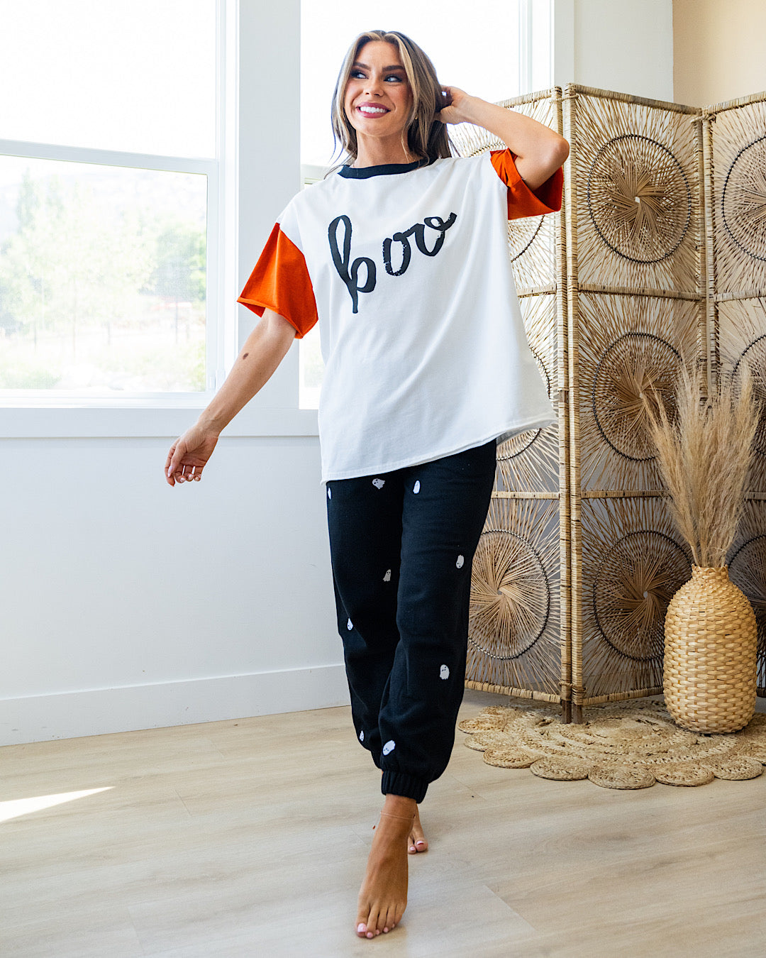 Ampersand Ave Hey Boo-tiful Boyfriend Tee FINAL SALE  Ampersand Ave   