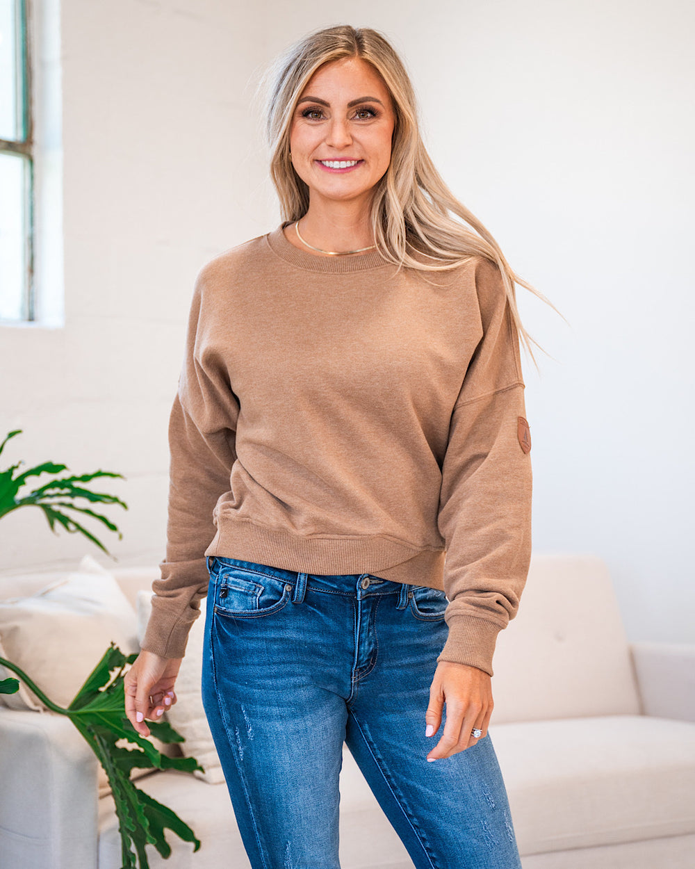 Wanakome Erma Sweatshirt - Caramel FINAL SALE  Wanakome   