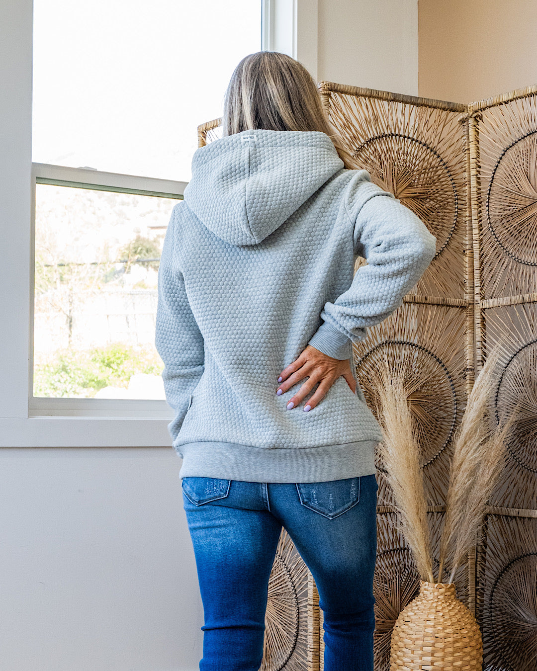 NEW! Wanakome Pixa Hoodie - Light Heather Gray  Wanakome   