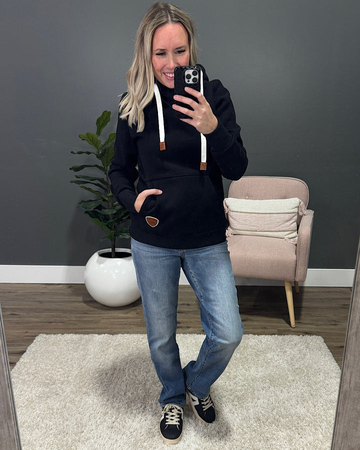 NEW! Cinq Bleu Megeve Hoodie - Blackstone Wanakome