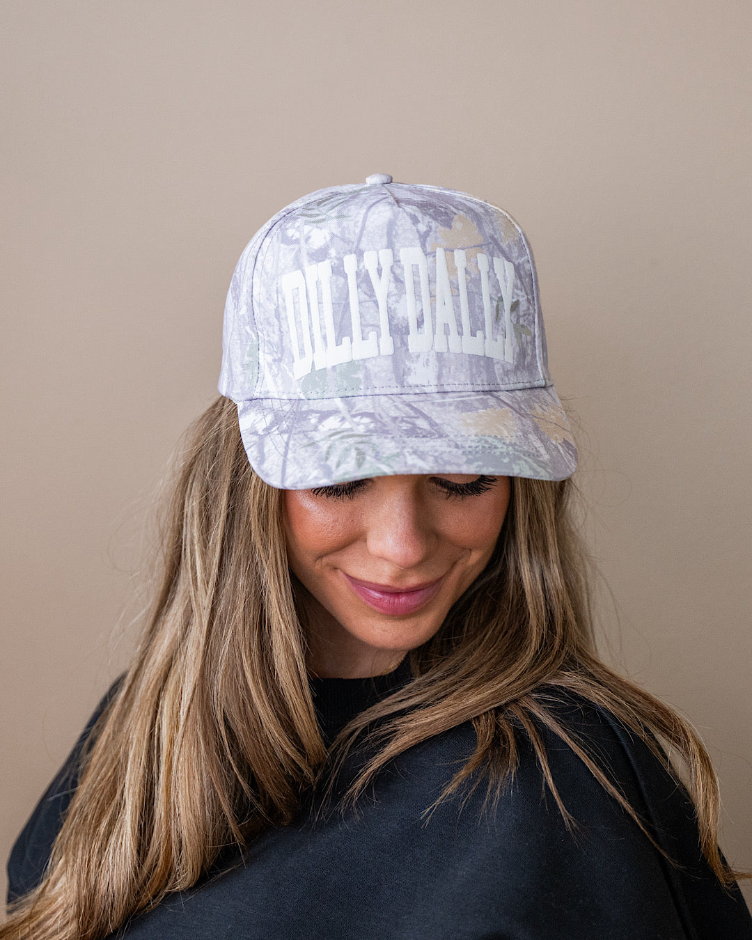 NEW! Dilly Dally Camo Trucker Hat Southern Bliss