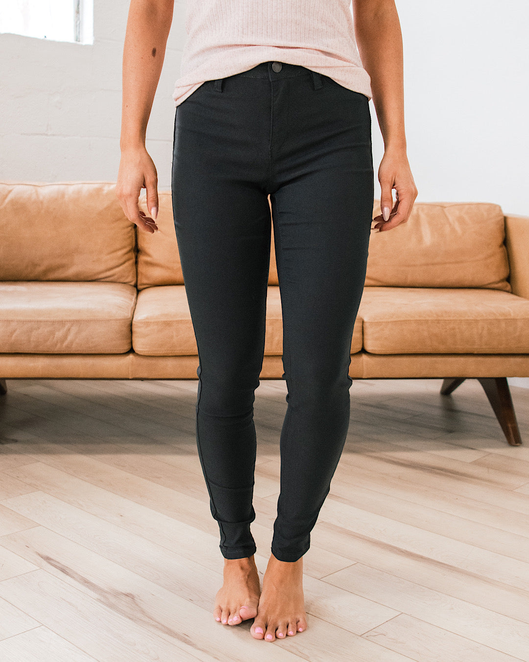 Hyperstretch Skinny Jeans Regular and Plus - Jet Set  YMI   