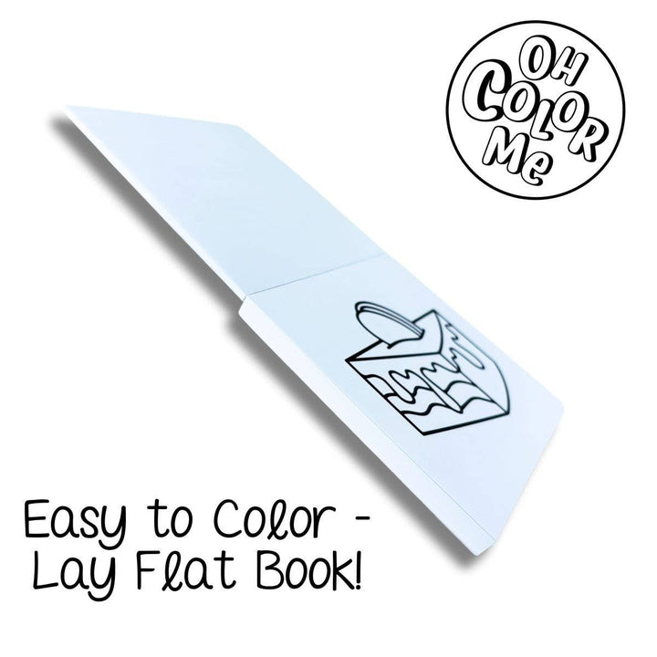 NEW! Mini Coloring Books - 3 Options Oh Color Me