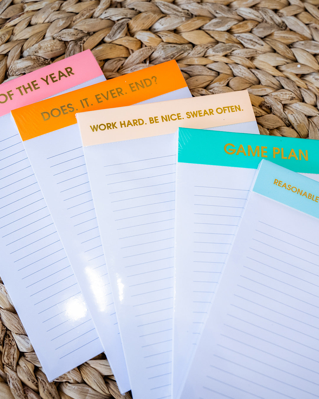 Note Pads - 5 Sayings Chez Gagne