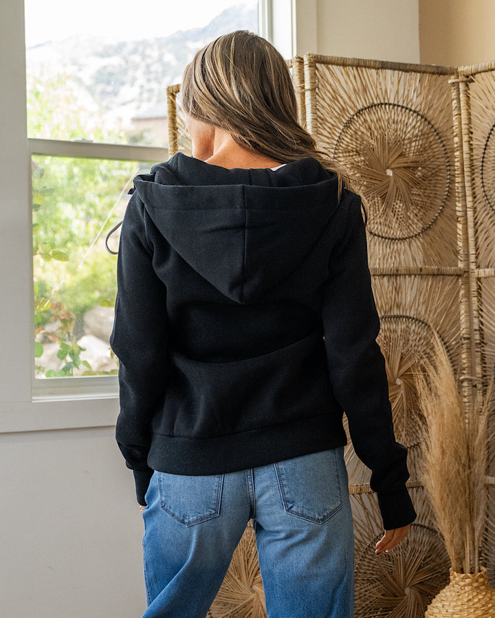 NEW! Cinq Bleu Galaxie Full Zip Hoodie - Blackstone Wanakome