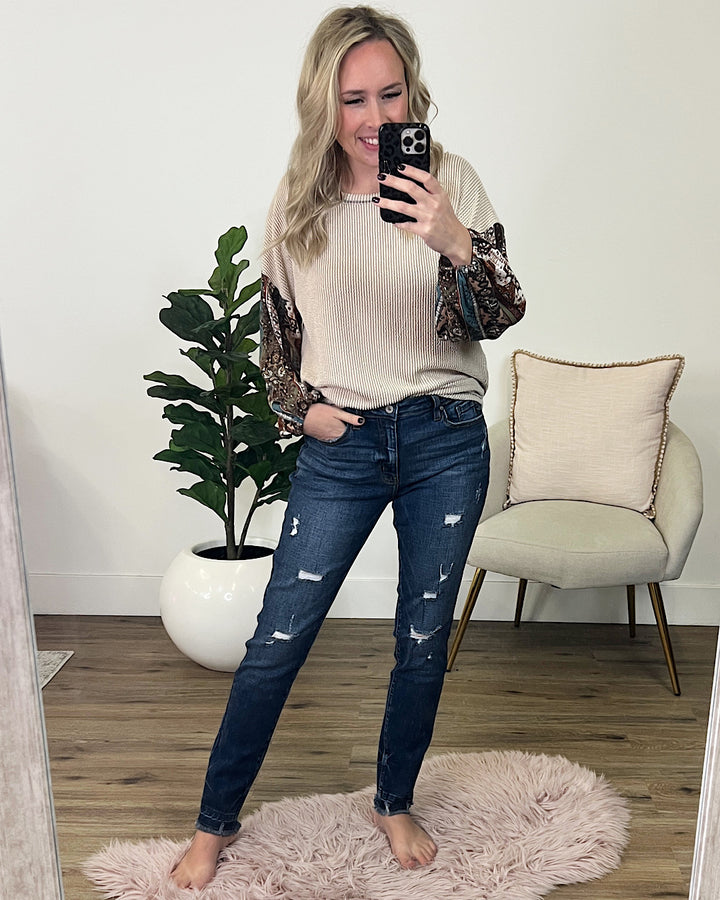 KanCan Esther Released Hem Distressed Skinny Jeans FINAL SALE  KanCan   