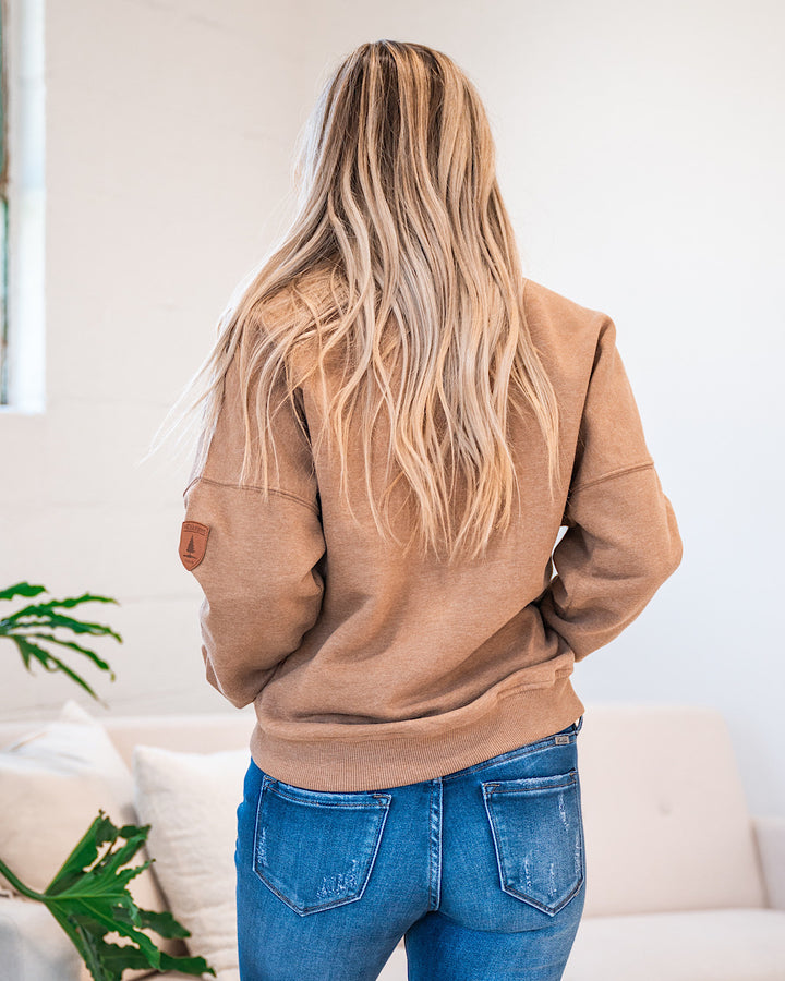 Wanakome Erma Sweatshirt - Caramel FINAL SALE  Wanakome   