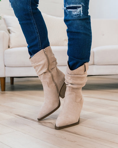 Very G Morocco Slouch Boots - Light Taupe FINAL SALE  Very G   