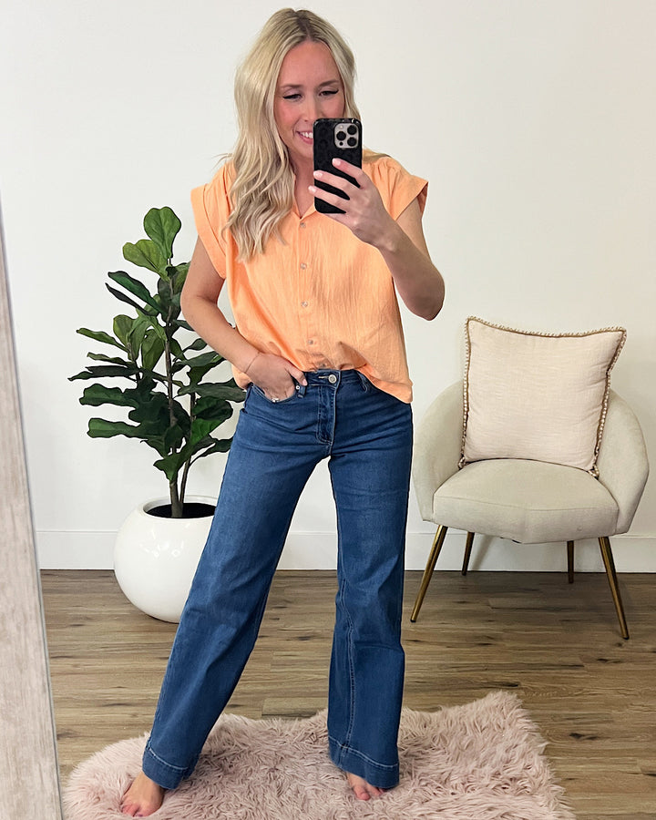 Jacey Wide Leg Jeans  YMI   