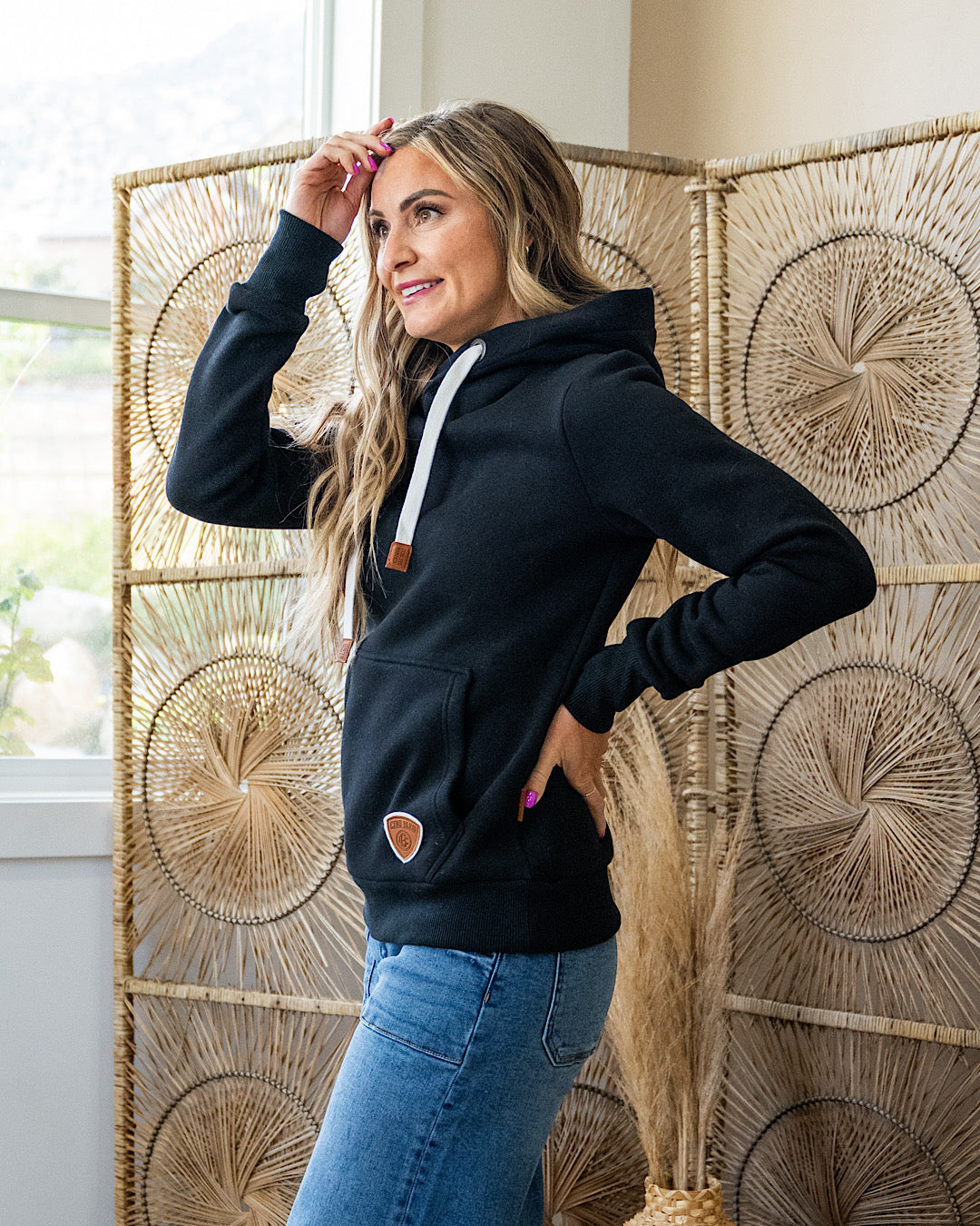 NEW! Cinq Bleu Megeve Hoodie - Blackstone Wanakome