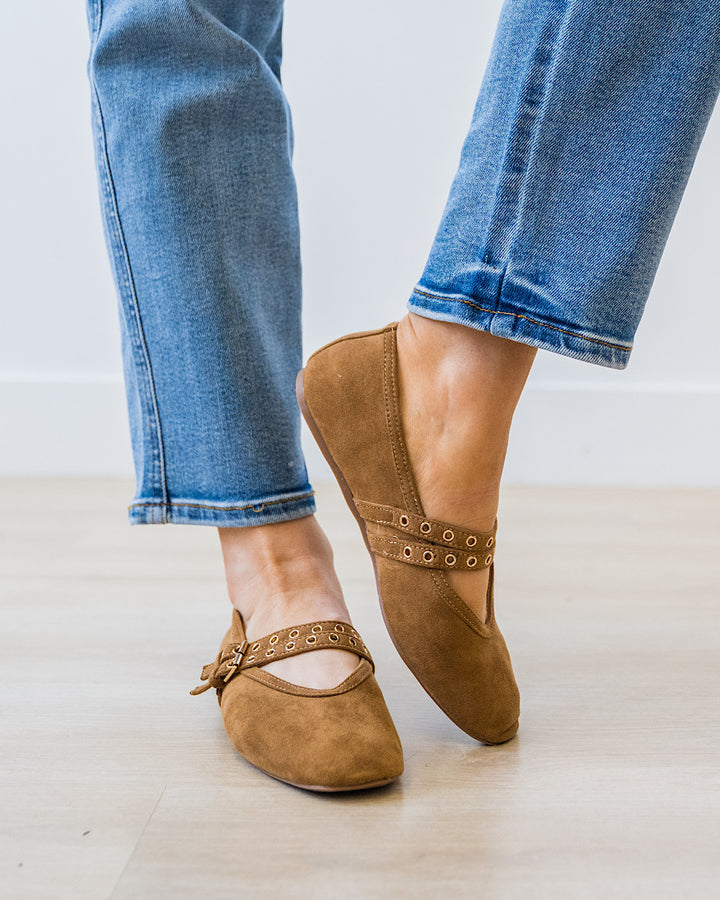NEW! Corkys All Eyes On Me Buckle Sneakers - Camel Corkys Footwear