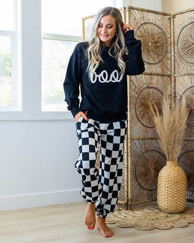 NEW! Ampersand Ave Boo'd Up University Pullover  Ampersand Ave   