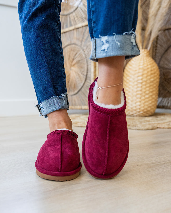 Very G Cheers Slippers - Maroon Very G