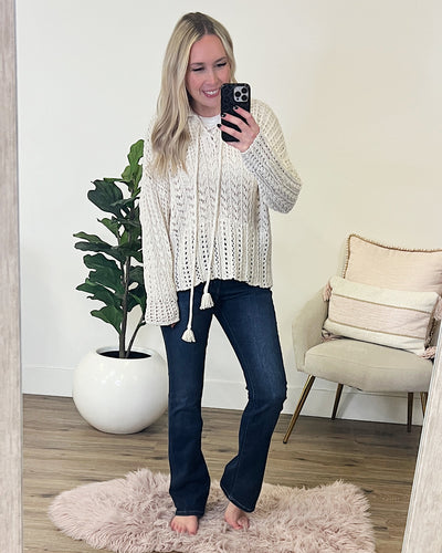 Kate Ivory Open Knit Sweater FINAL SALE  Sew In Love   