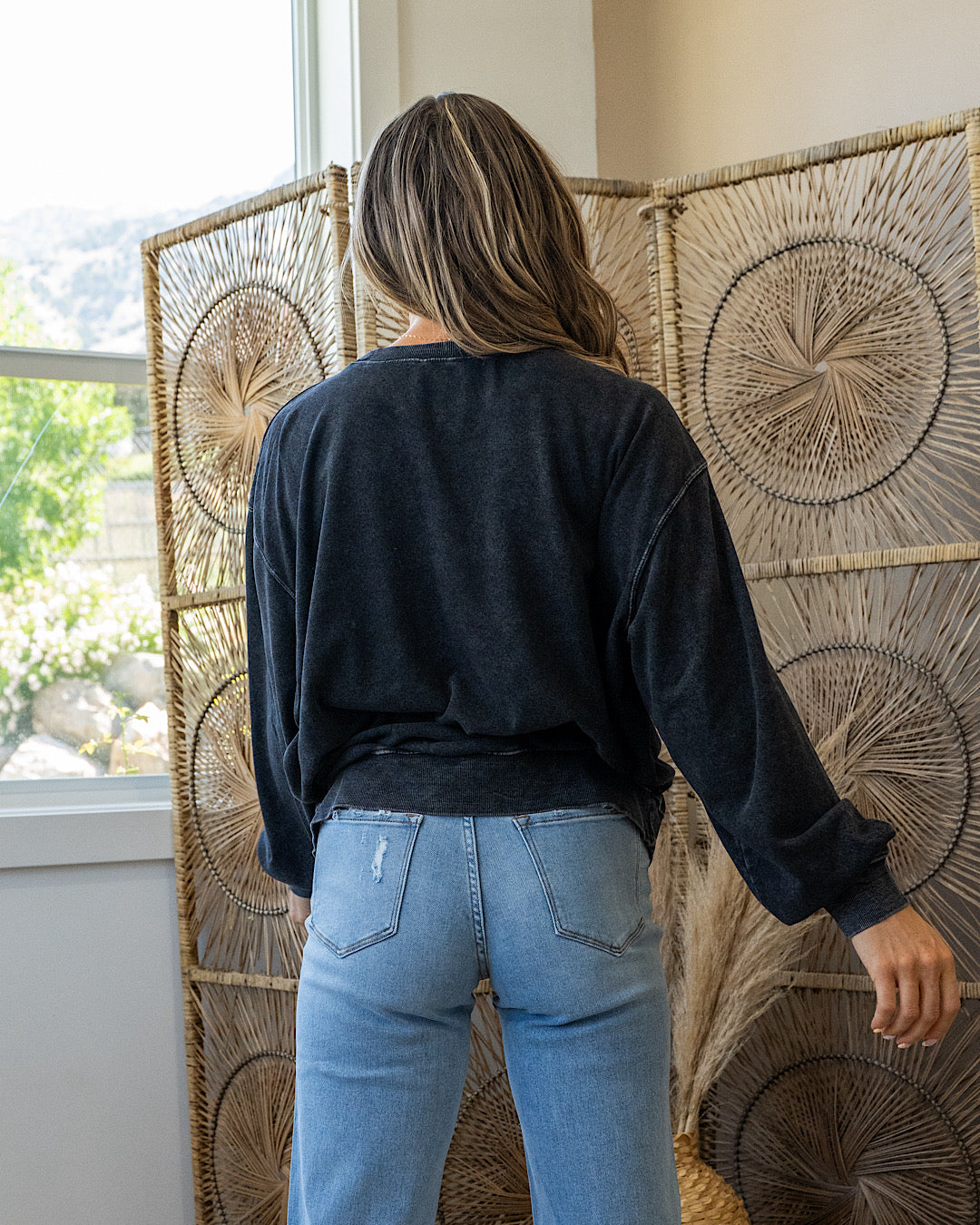 NEW! Never Better Sweatshirt - Black Double Zero