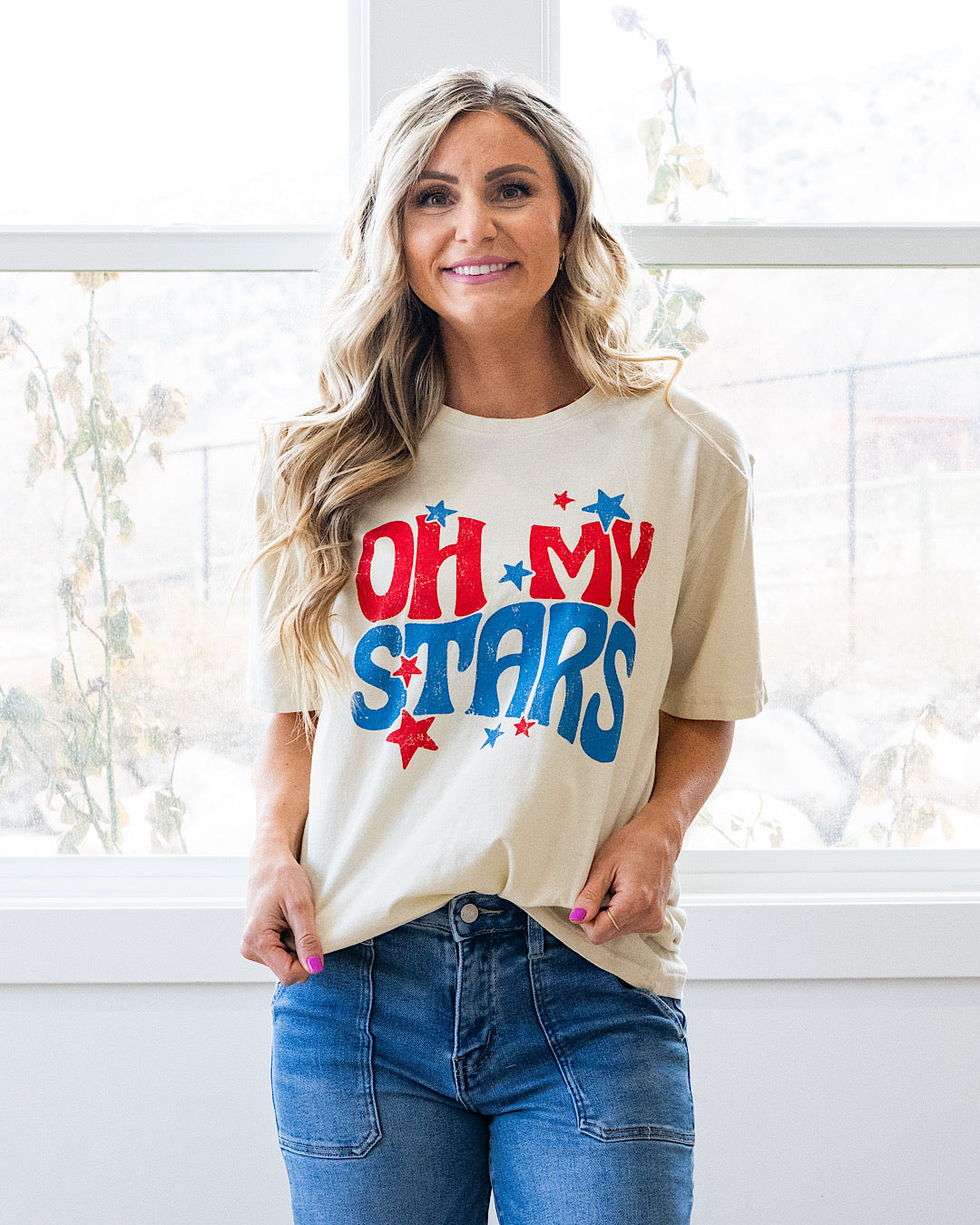 NEW! Oh My Stars Bone Tee Zutter