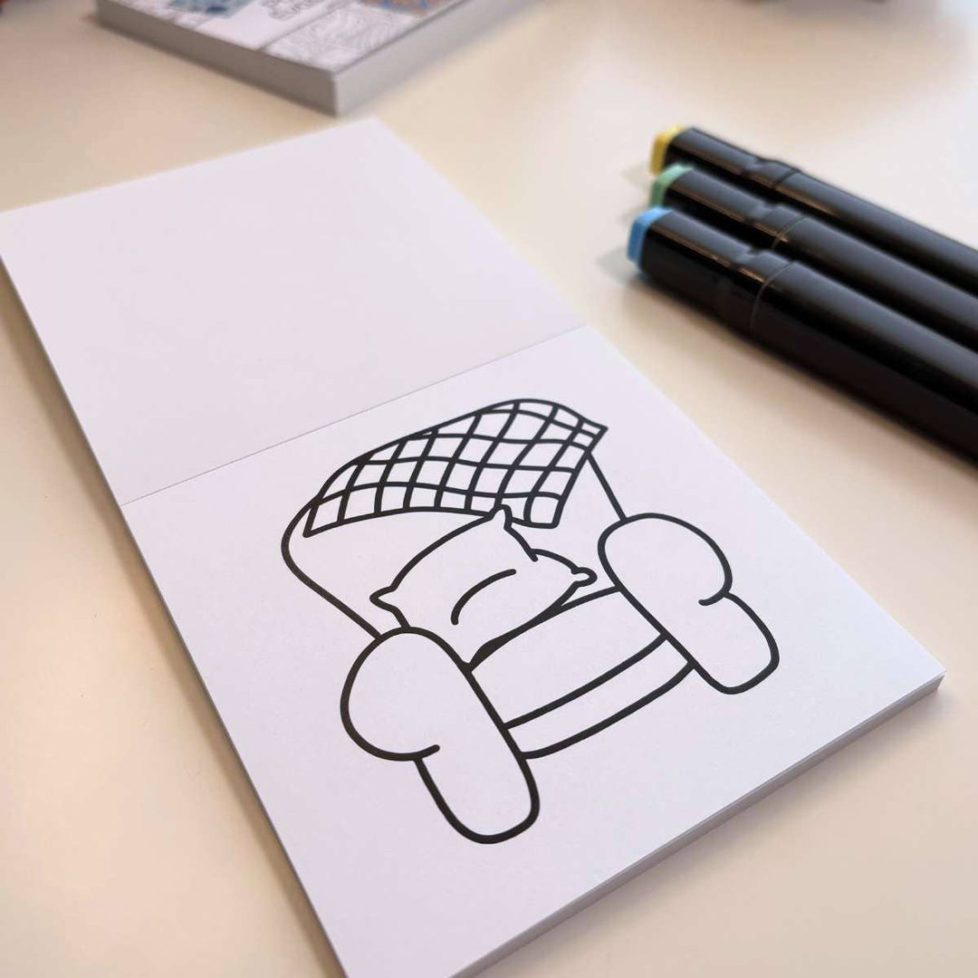 NEW! Mini Coloring Books - 3 Options Oh Color Me