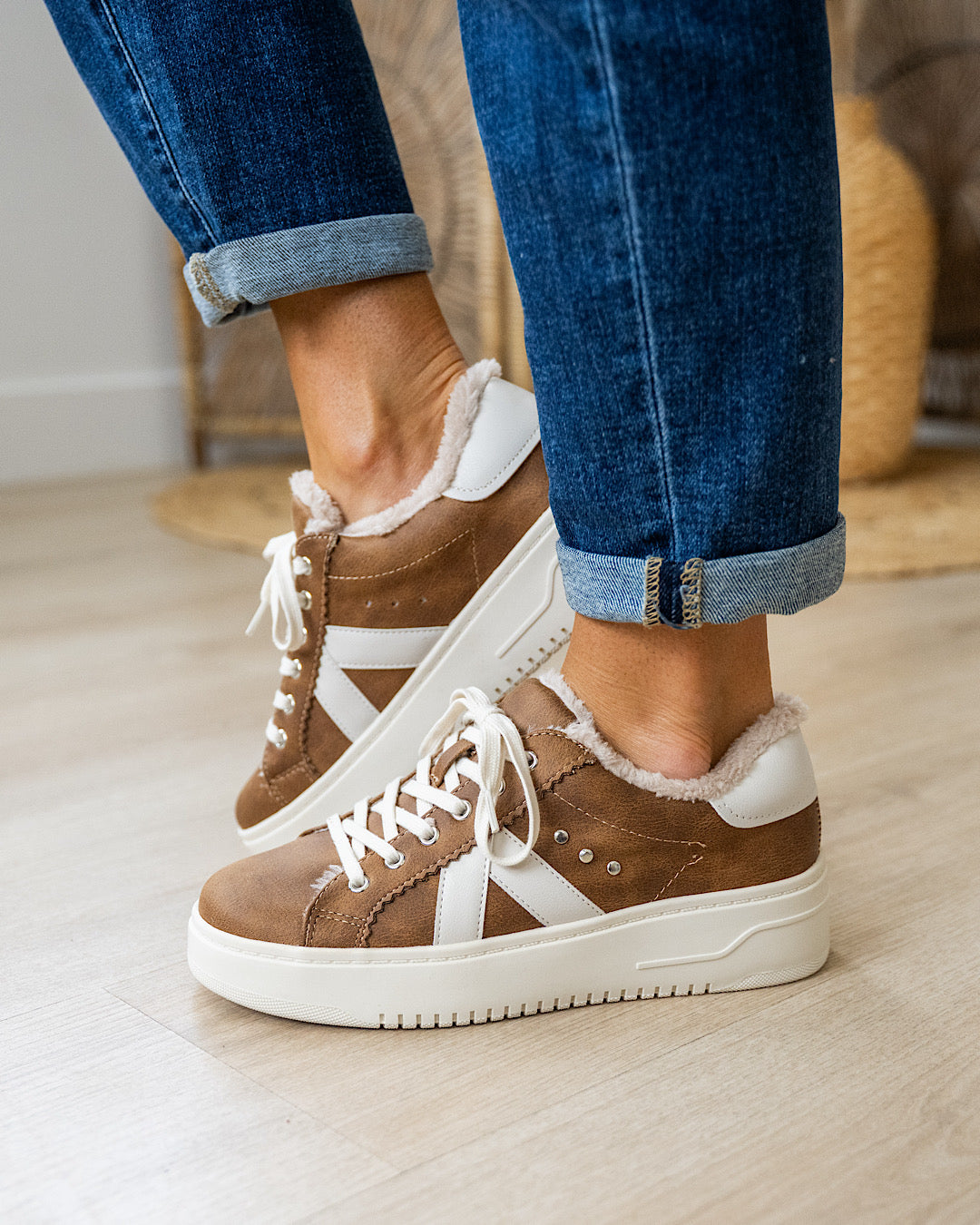 NEW! Corkys Tailgate Sneakers - Tan Corkys Footwear