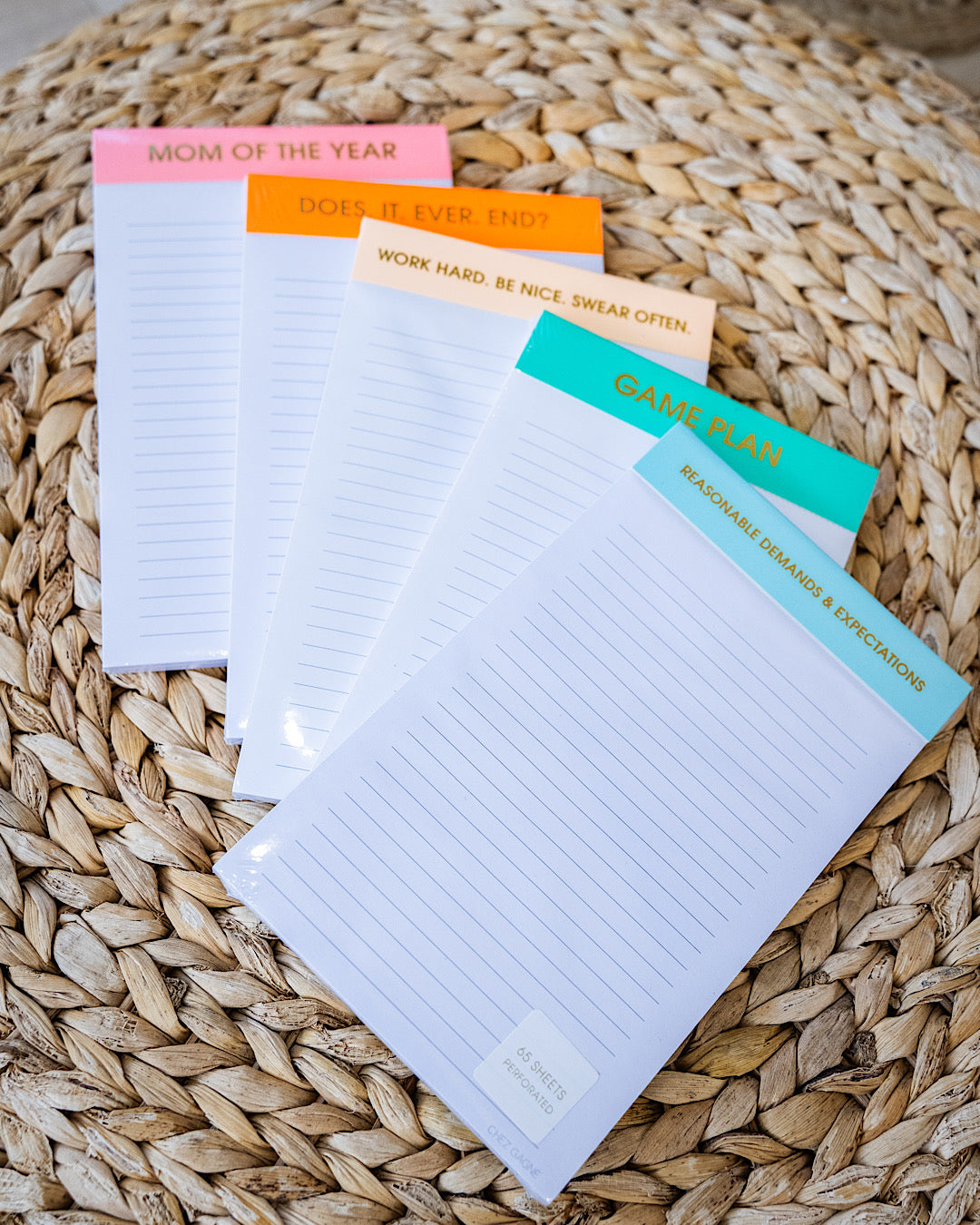 Note Pads - 5 Sayings Chez Gagne