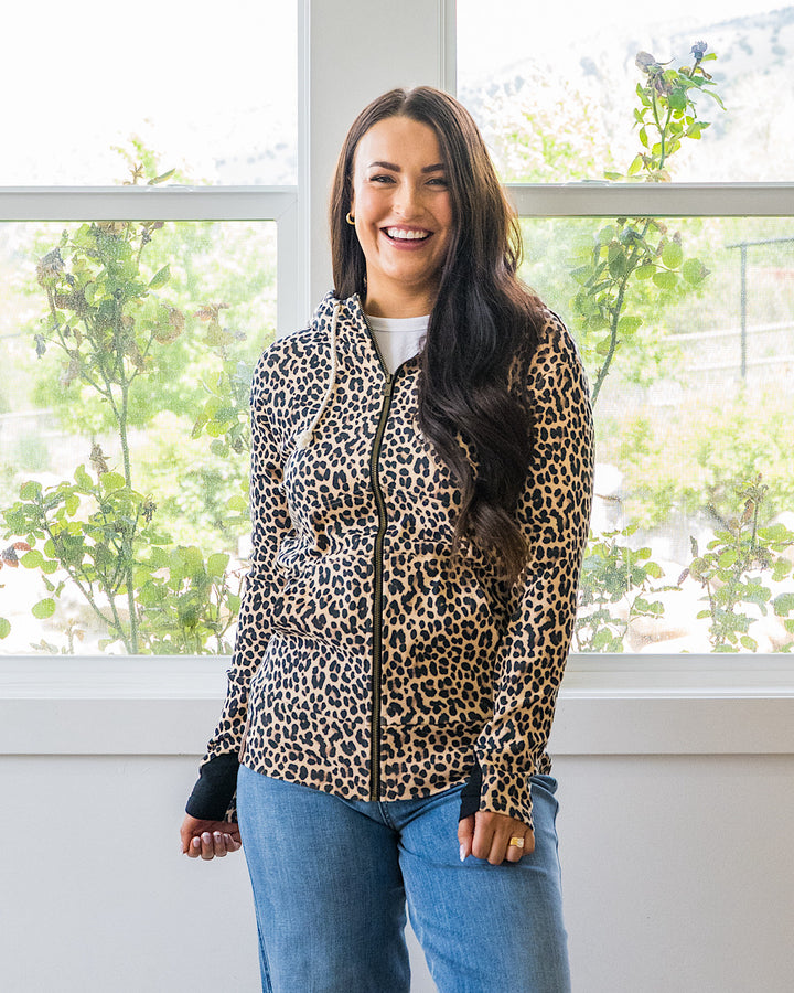 NEW! Ampersand Ave Wild & Wanderlust FullZip Sweatshirt