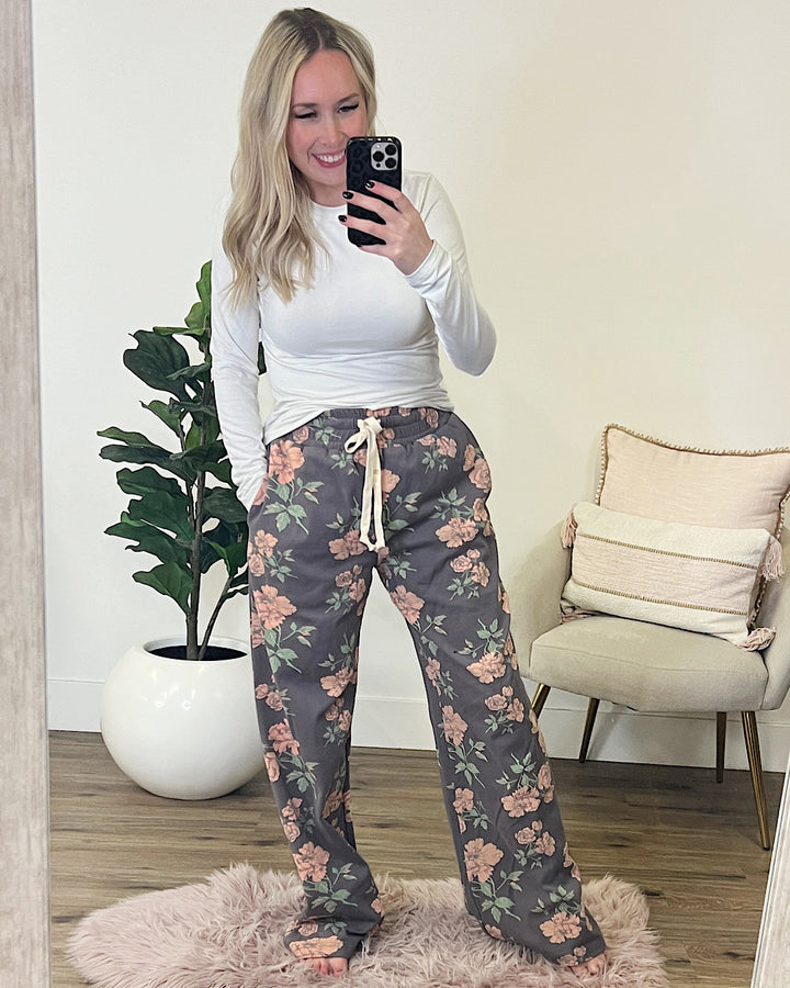 Ampersand Ave Tickle My Fancy Wide Leg Comfy Pants FINAL SALE  Ampersand Ave   