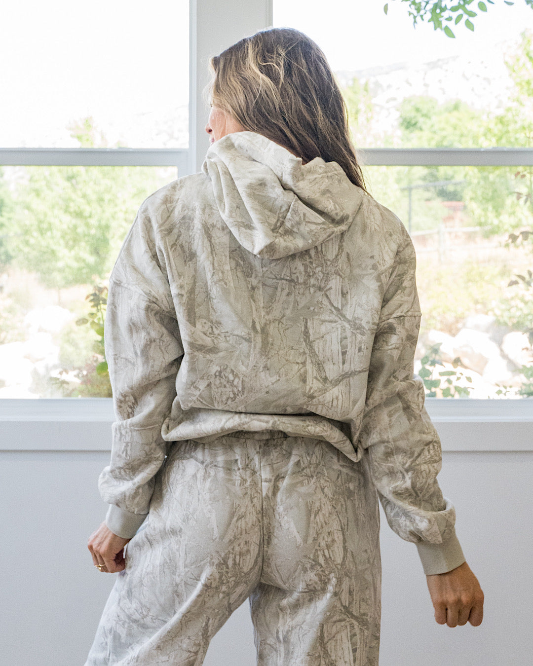 NEW! Gray Camo Hoodie Double Zero