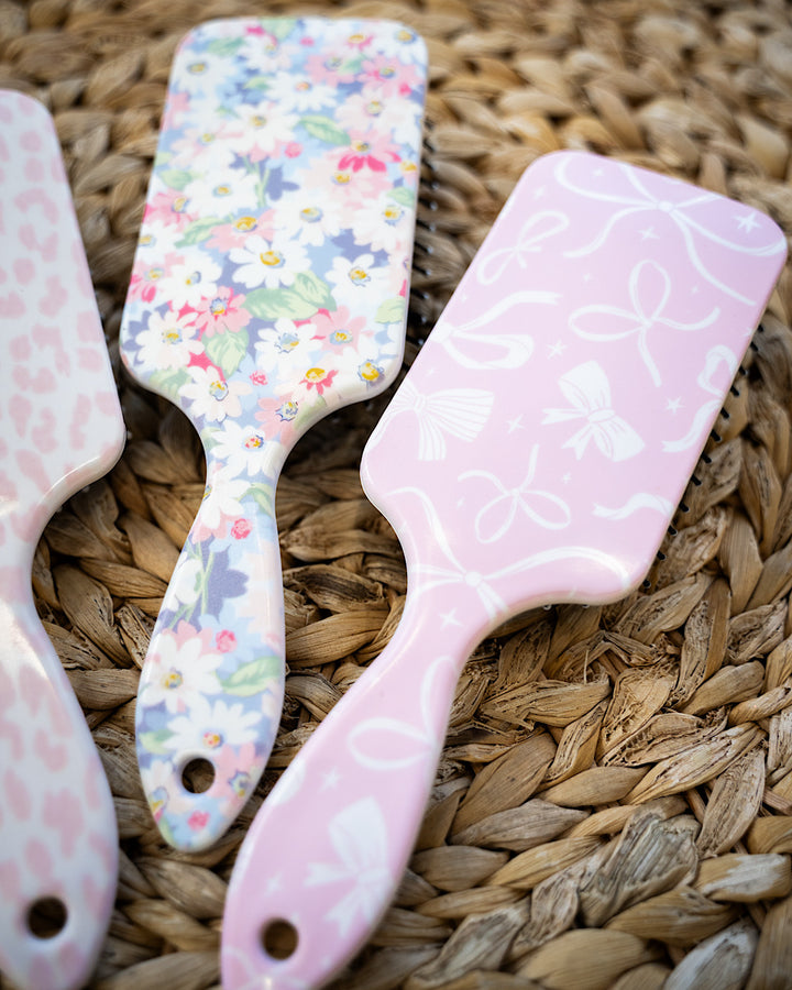 DOORBUSTER! Patterned Paddle Brush - 3 Options