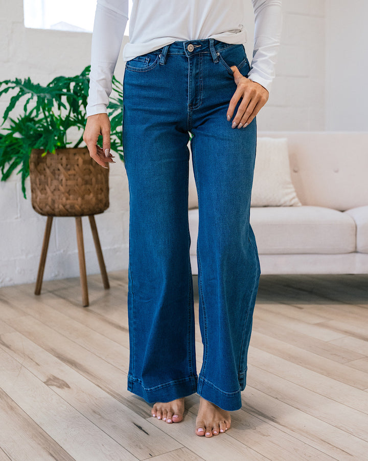 Jacey Wide Leg Jeans  YMI   