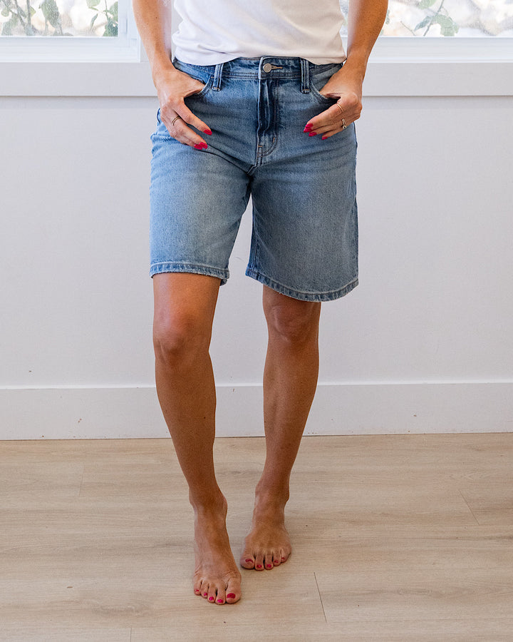 NEW! KanCan No Drama Low Slung Baggy Jean Shorts KanCan