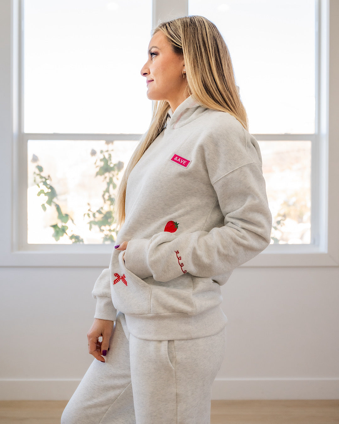 NEW! Ampersand Ave Comfort Zone Hoodie - Girly Things Ampersand Ave