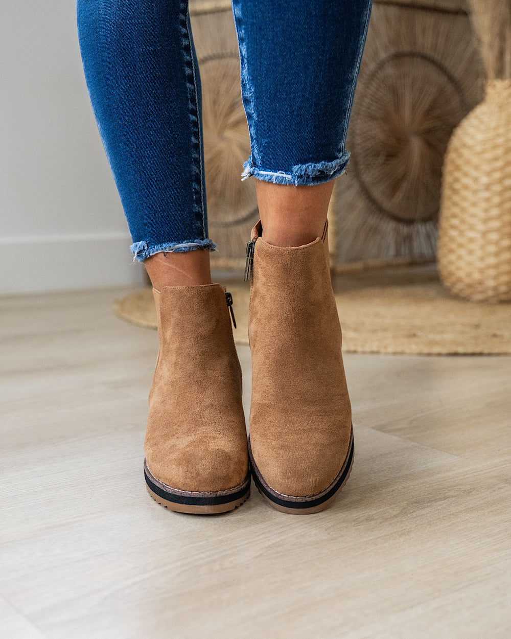 NEW! Corkys Apple Sauced Wedge Boots - Tobacco Corkys Footwear