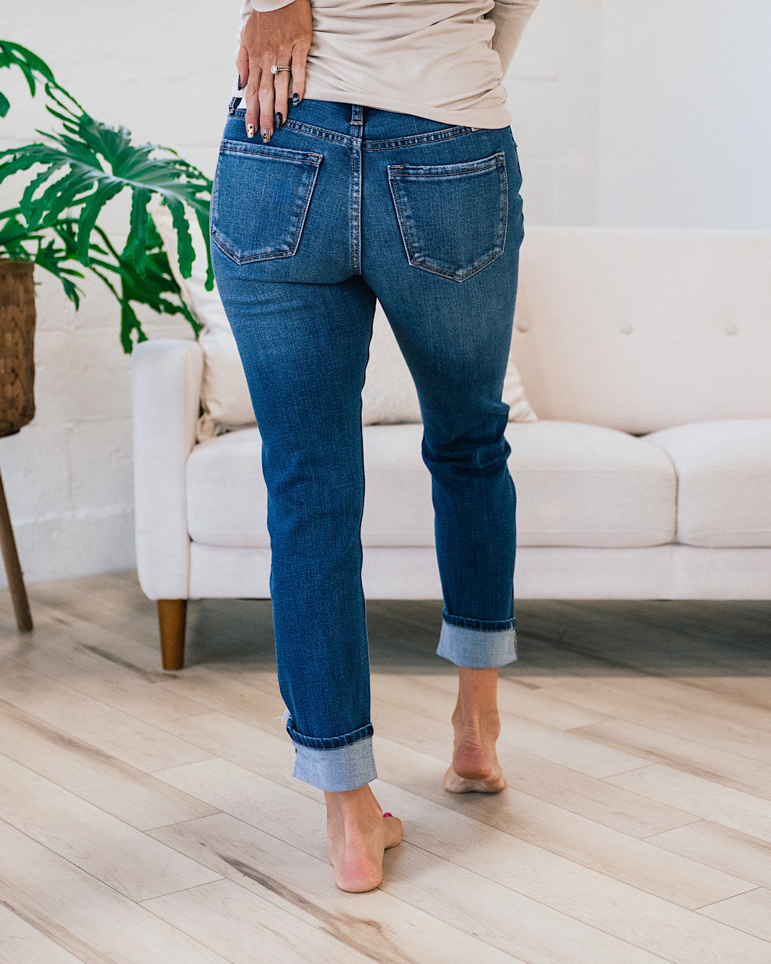 KanCan Georgia Straight Cuffed Hem Jeans FINAL SALE  KanCan   