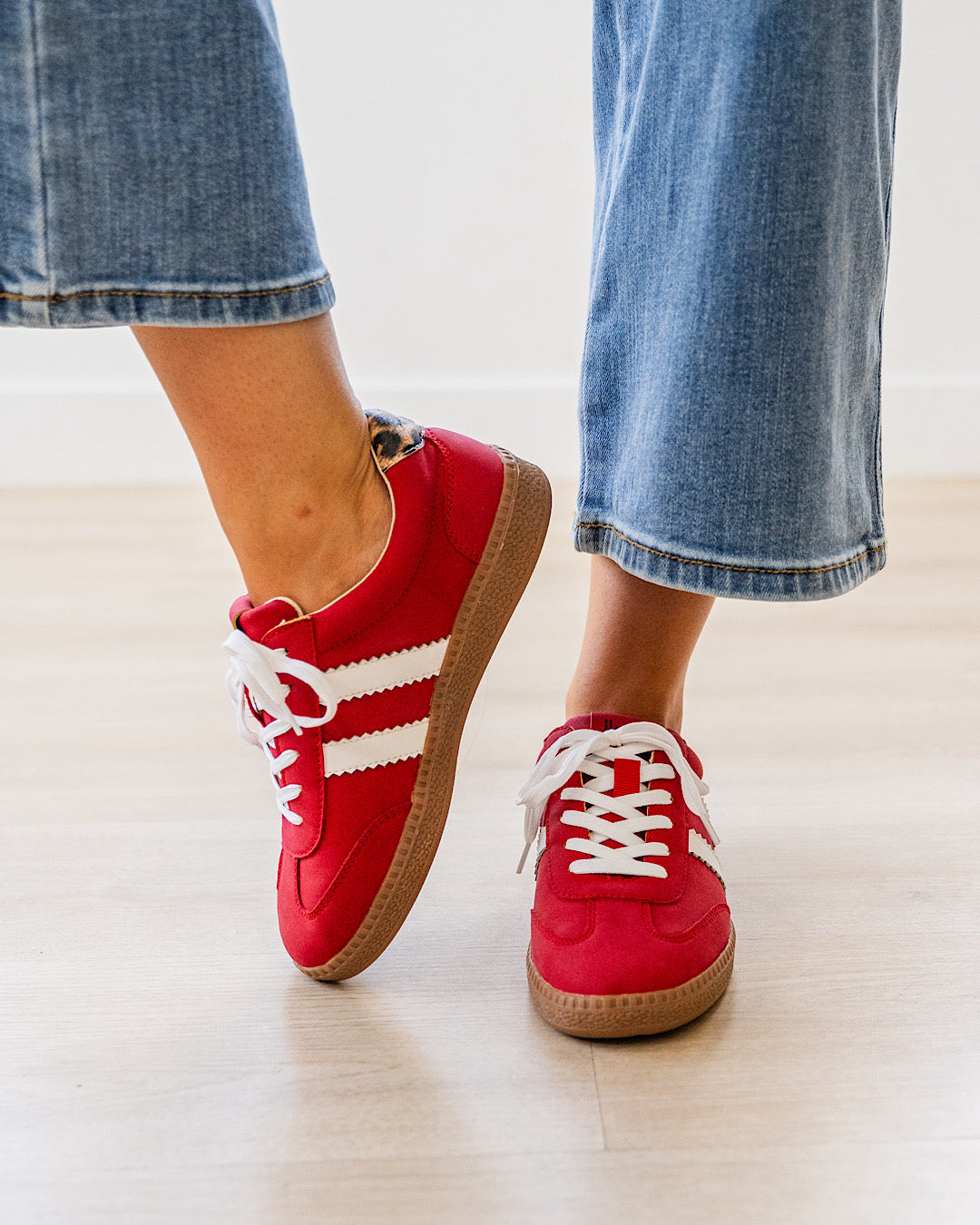 NEW! Corkys Heads Up Sneakers - Red
