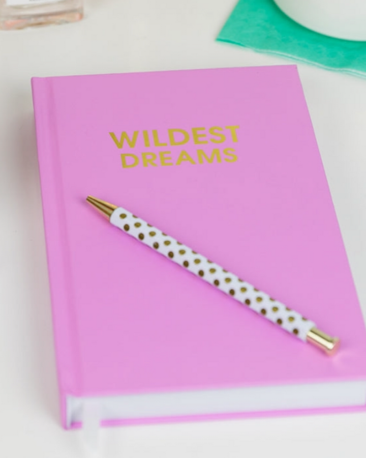 Hardcover Journal - 5 Colors Chez Gagne One Size Wildest Dreams - Lavender