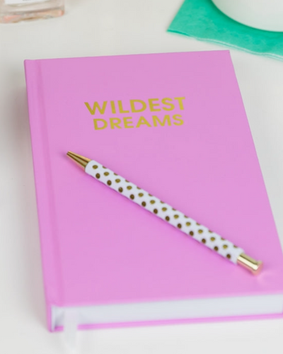 Hardcover Journal - 5 Colors Chez Gagne One Size Wildest Dreams - Lavender