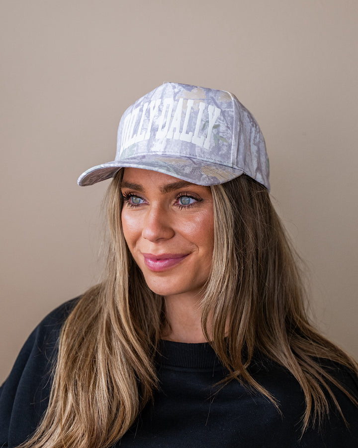 NEW! Dilly Dally Camo Trucker Hat Southern Bliss