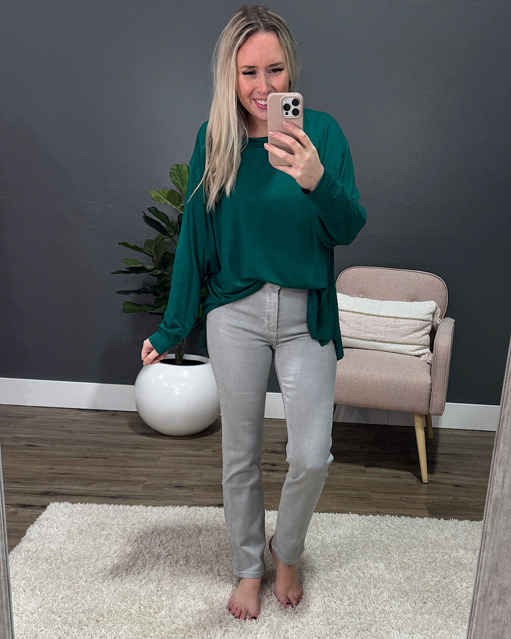 Eve Dolman Sleeve Top - Magenta FINAL SALE Sew In Love