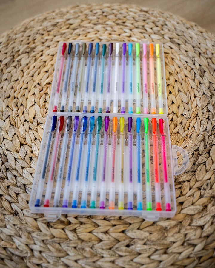 NEW! Gel Pens Set by Pippi Post Pippi