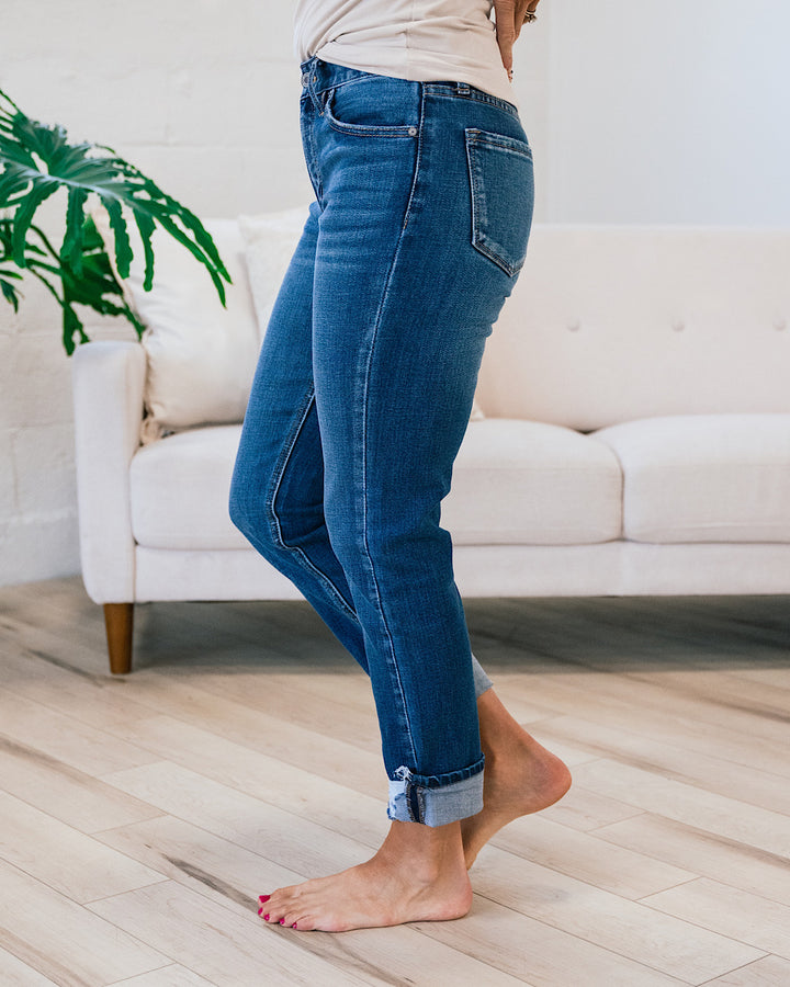 KanCan Georgia Straight Cuffed Hem Jeans FINAL SALE  KanCan   