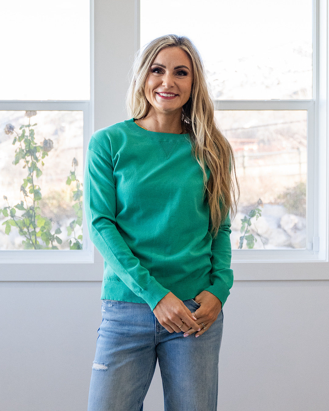 The Perfect Sweater - Color Options Available! Staccato Green