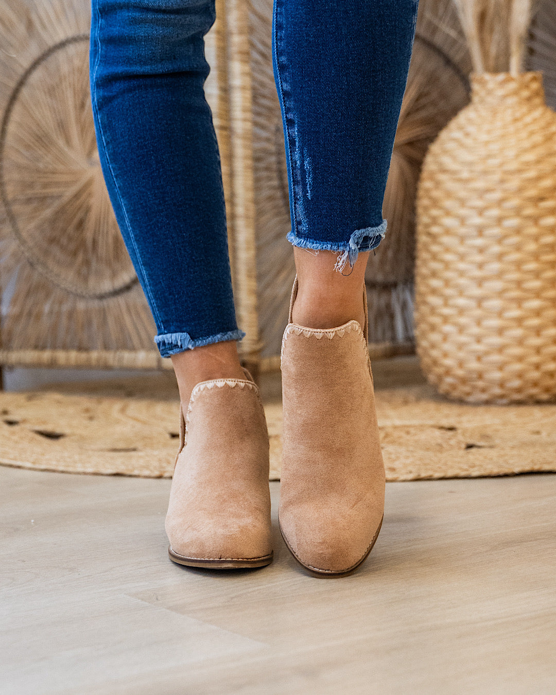 NEW! Corkys Spice it Up Booties - Camel Corkys Footwear