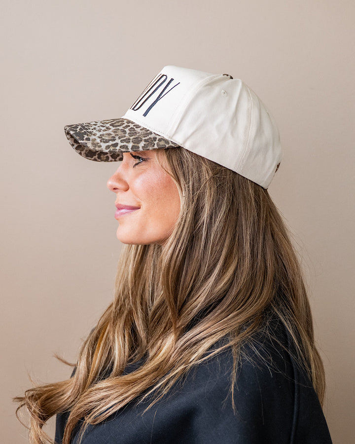 NEW! Howdy Leopard Trucker Hat Panache Apparel Co