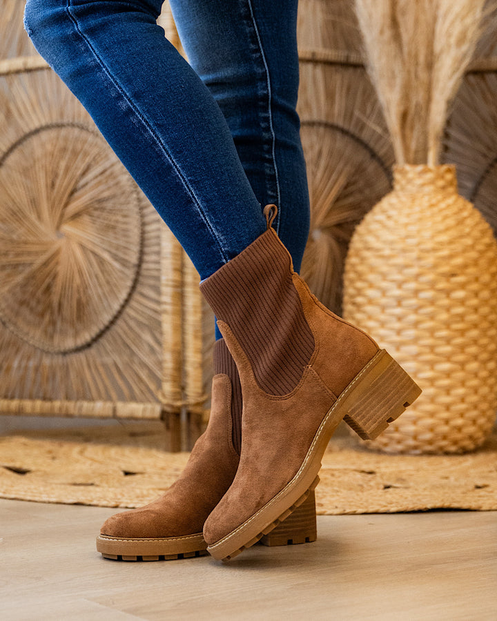 NEW! Corkys Goodness Gracious Boots - Tobacco Corkys Footwear
