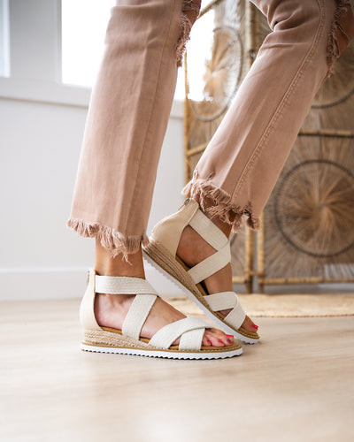 Very G Sadie 3 Sandal - Cream FINAL SALE  Very G   