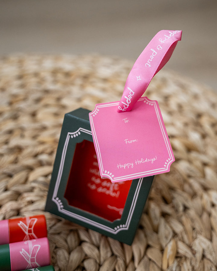 Poppy & Pout Holiday Lip Balm Trio Gift Set