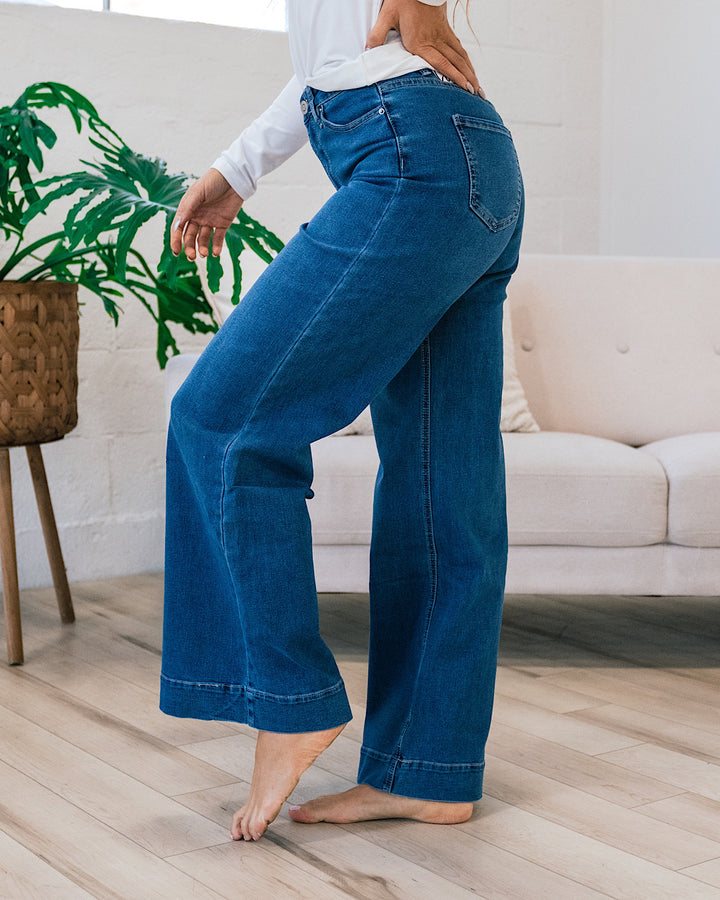 Jacey Wide Leg Jeans  YMI   