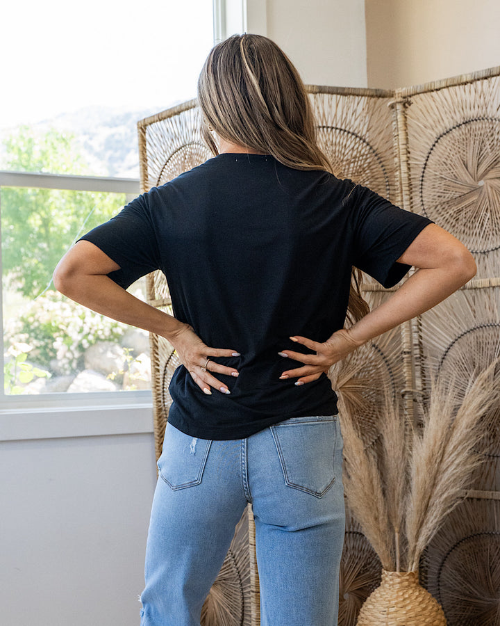 NEW! Bethany Pocket Top - Black Hyfve