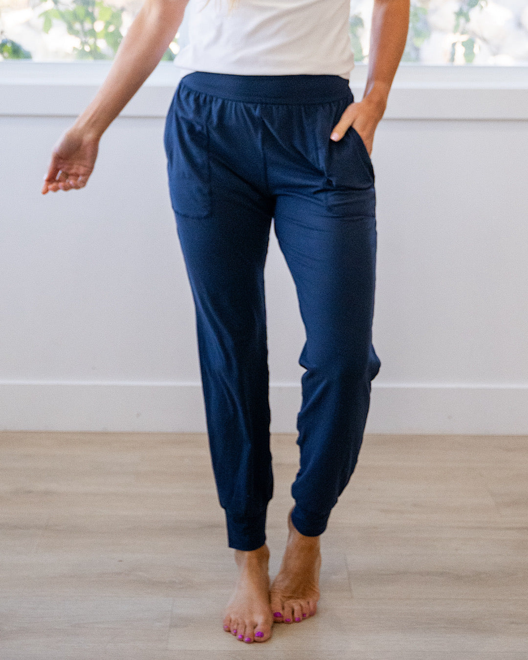 Yoga Joggers - Navy Rae Mode